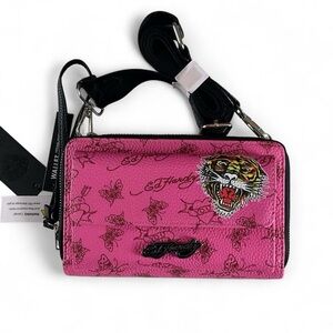 Ed Hardy Wallet Multi-Compartment Bag | NWT
